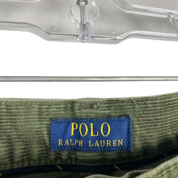 Polo Ralph Lauren Men's Green Corduroy Straight Leg Pants 32 x 32 - Picture 4 of 6
